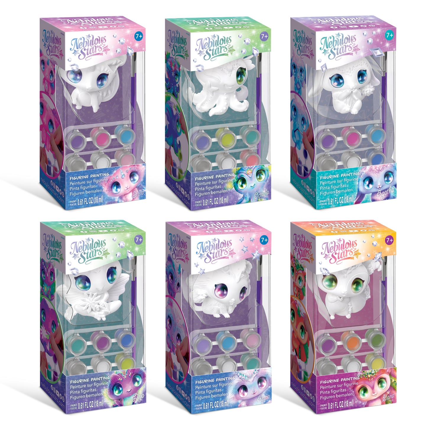 Peinture sur figurine Assortiment (12) N.S.