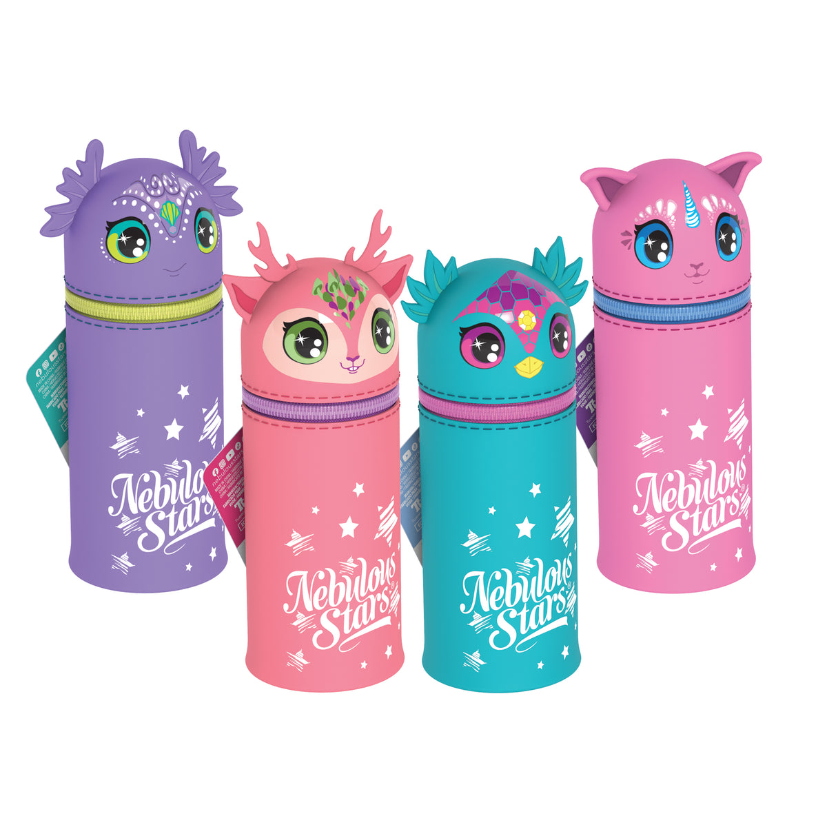 Stand-up Pencil Case - Assortment (12) N.S.
