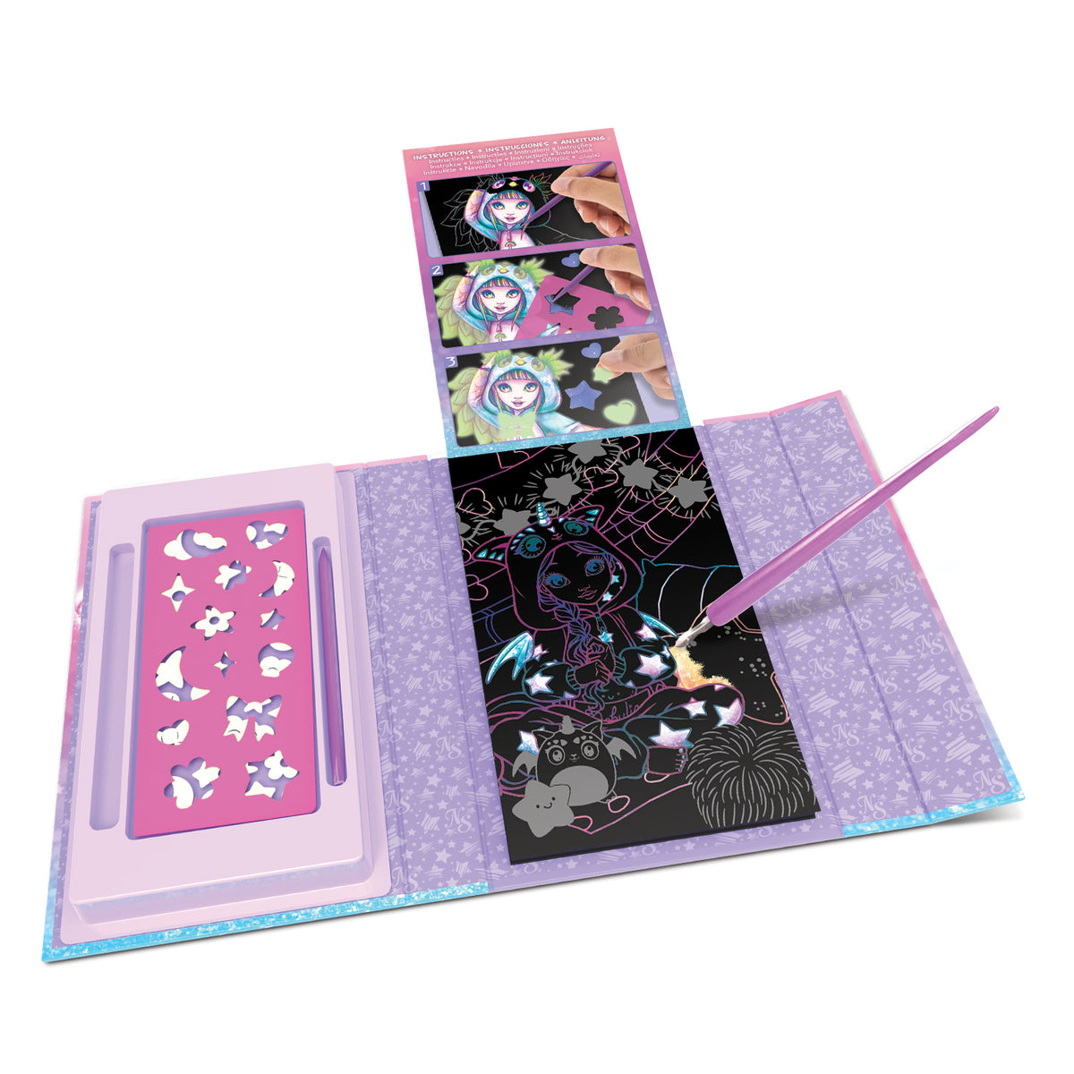 Pages à gratter à emporter-Party Pyjama