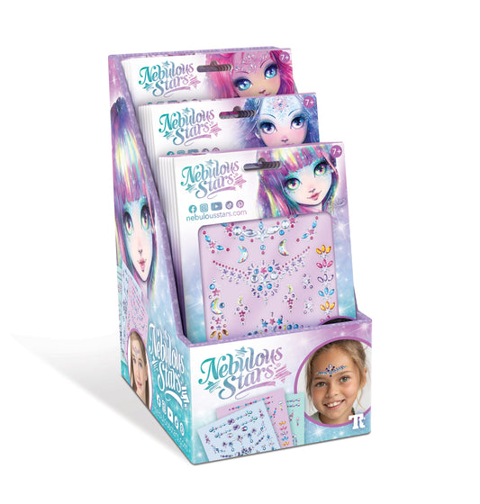 Strass autocollants corps- Assortiment (24) N.S.