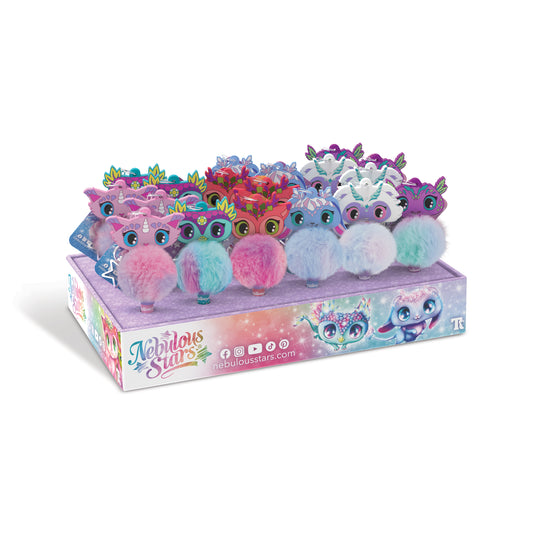 Pompom Pen Keychain - Assortment (18)