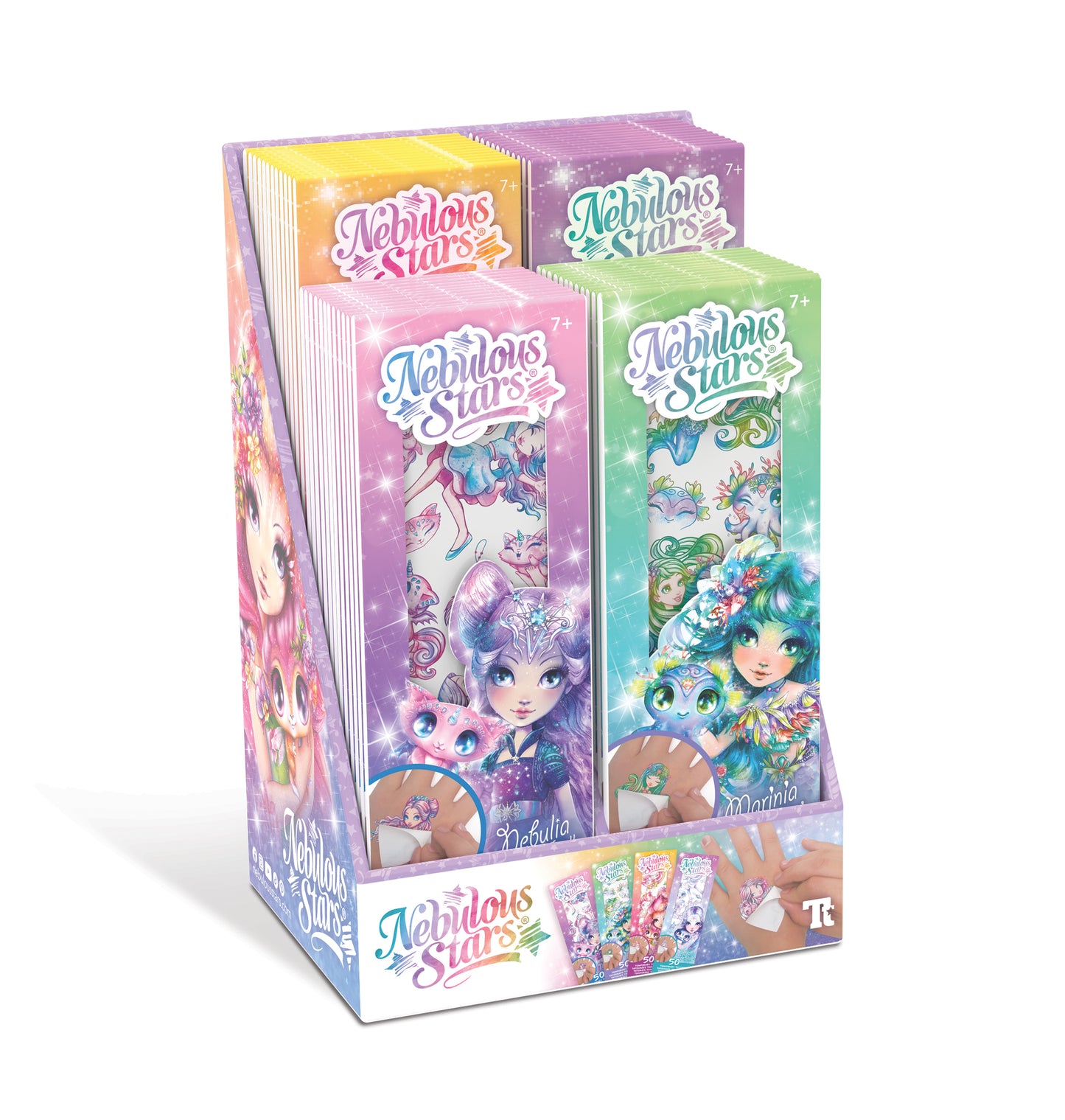 Mini Temporary Tattoo Pad - Assortment (48/12ea) N.S