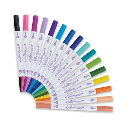 16-Pack Dual-Tip Markers