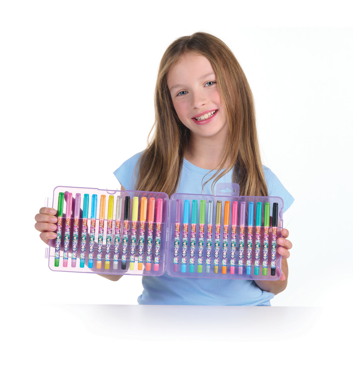 Ensemble de 26 Stylos Gel N.S.