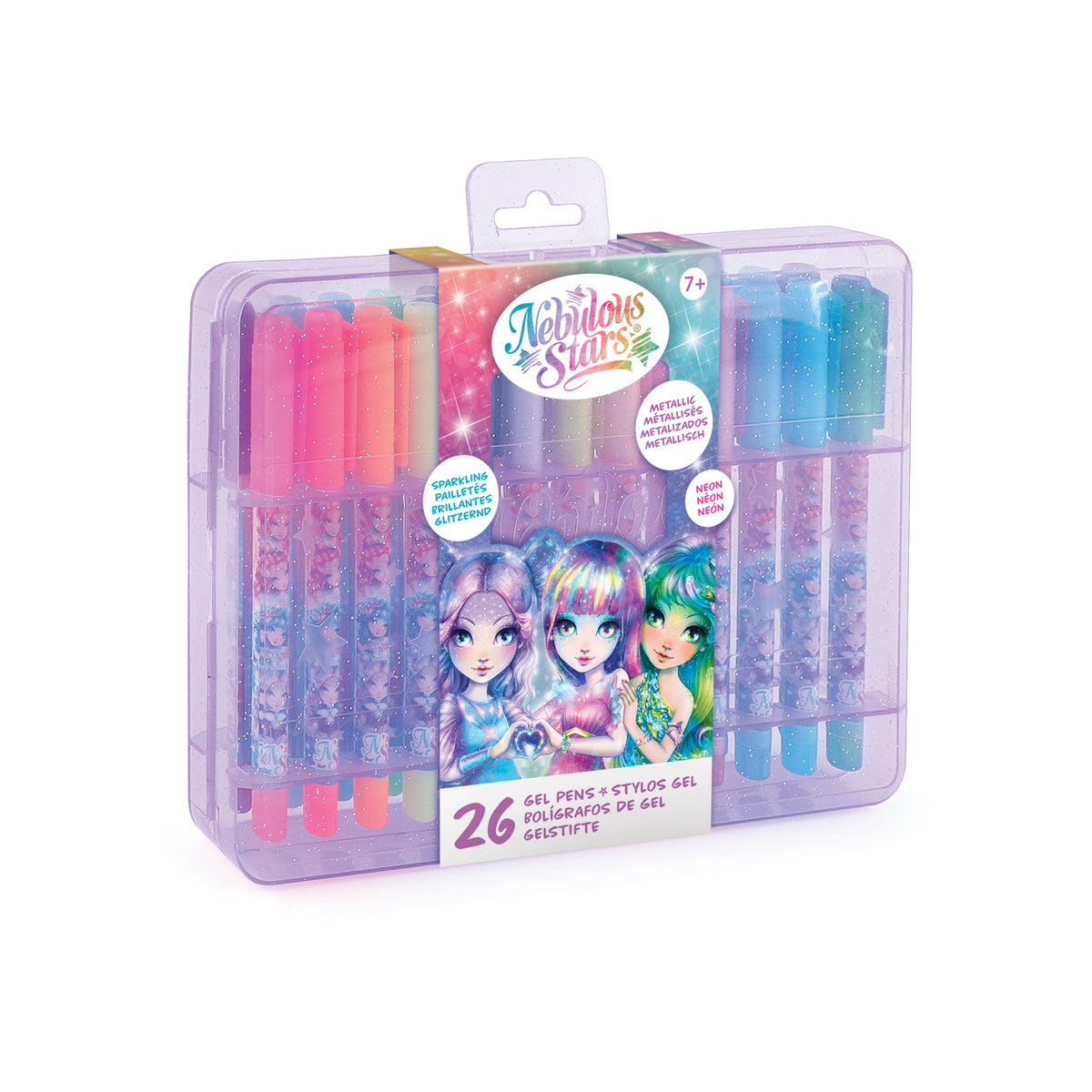 Ensemble de 26 Stylos Gel N.S.
