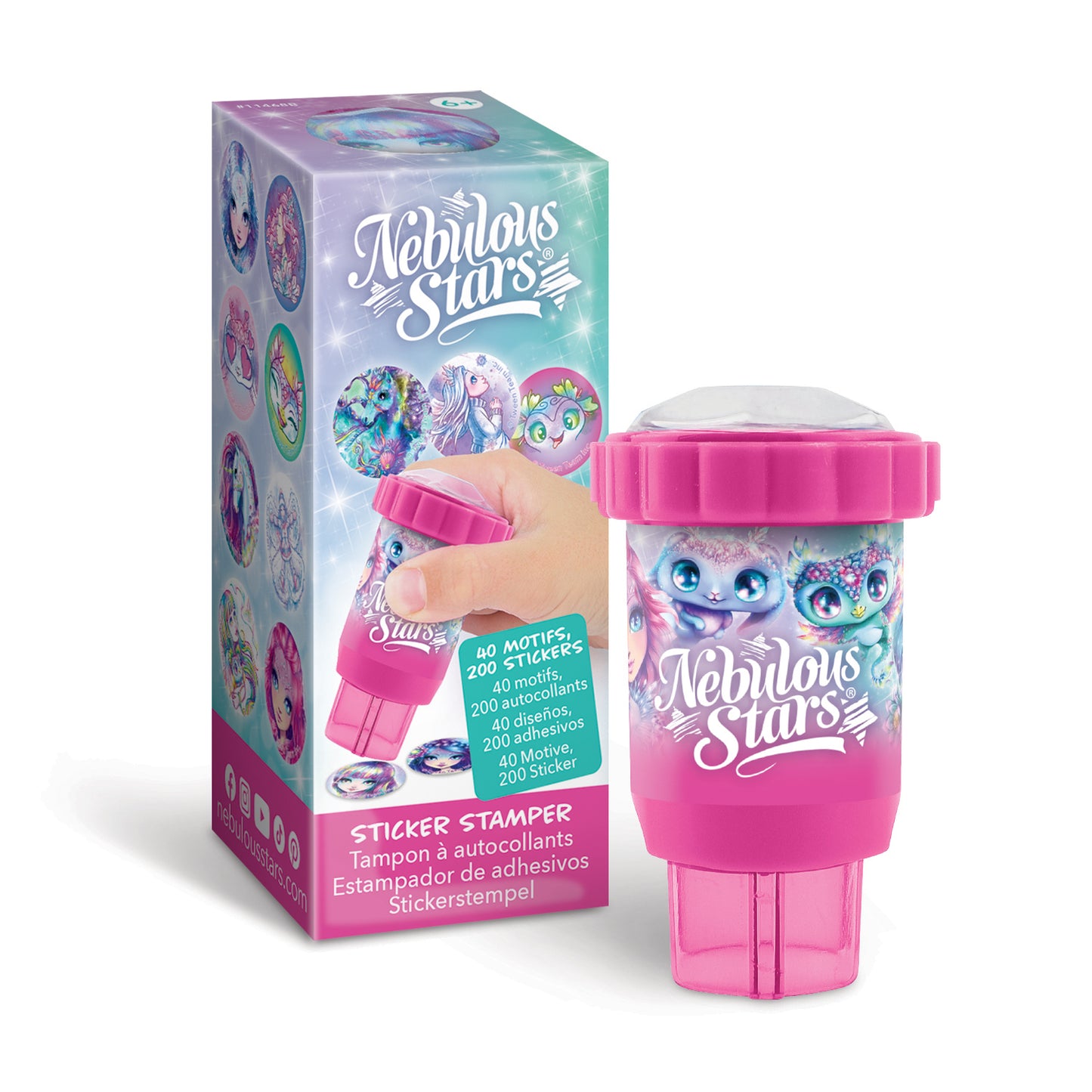 Tampon à autocollants - Assortiment (20) N.S.