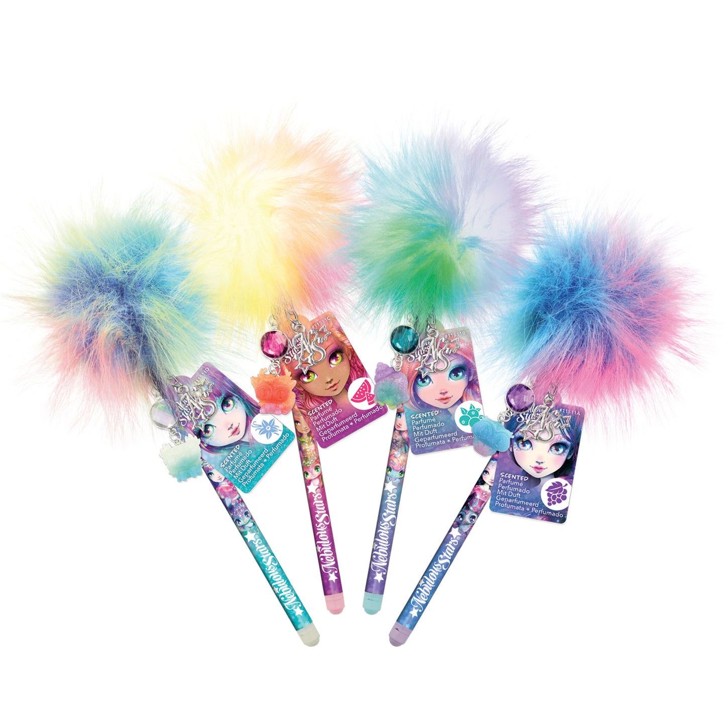 Stylos à Pom-pom parfumés - Assortiment (20) N.S.