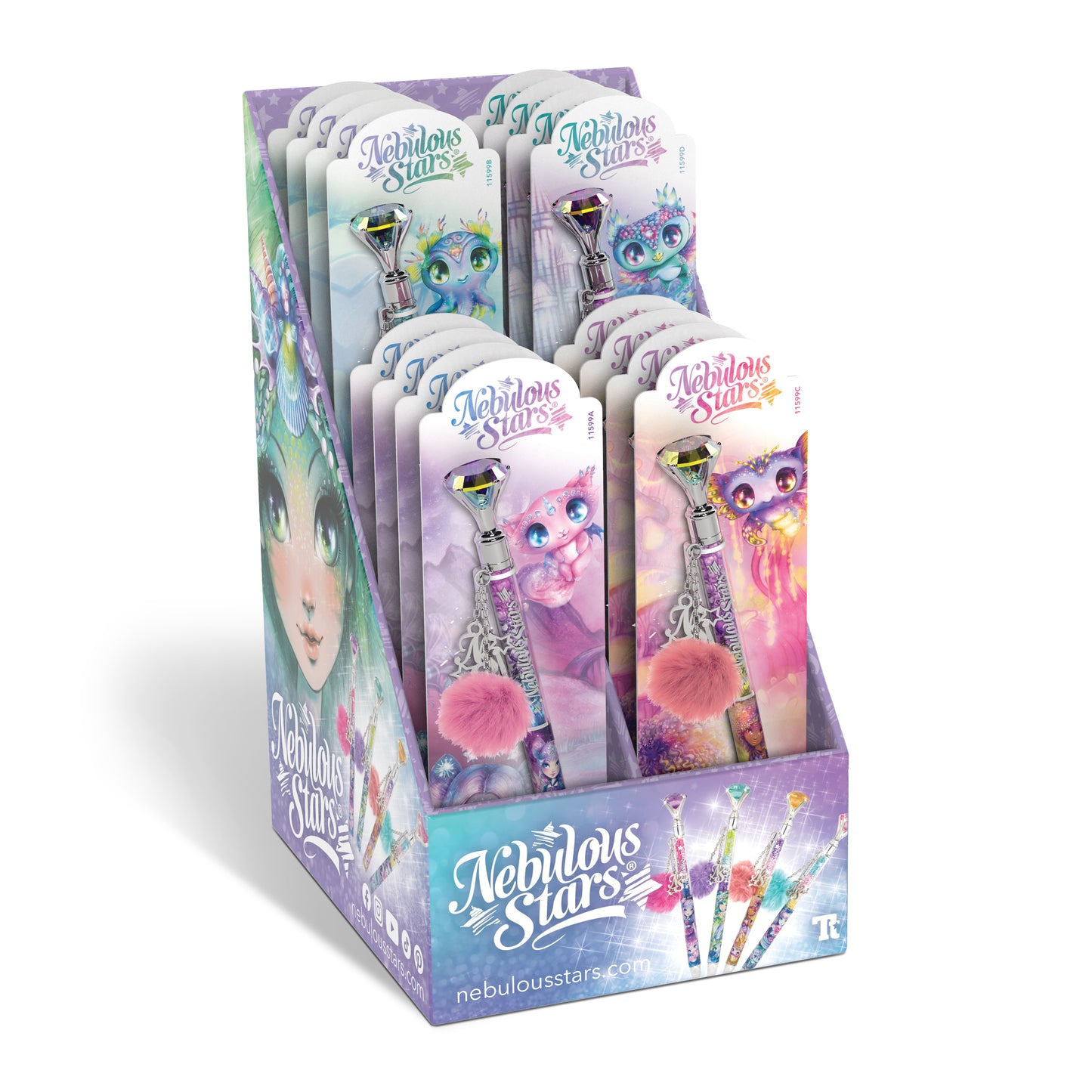 Nebulous Stars Diamond Pen - Assortment (16) N.S.