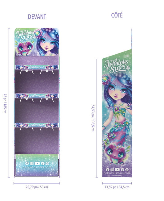 Cardboard Floor Display Nenuphia