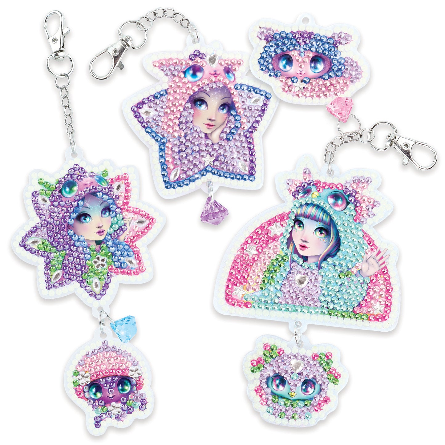 Dazzling Keychains - Pyjama Party