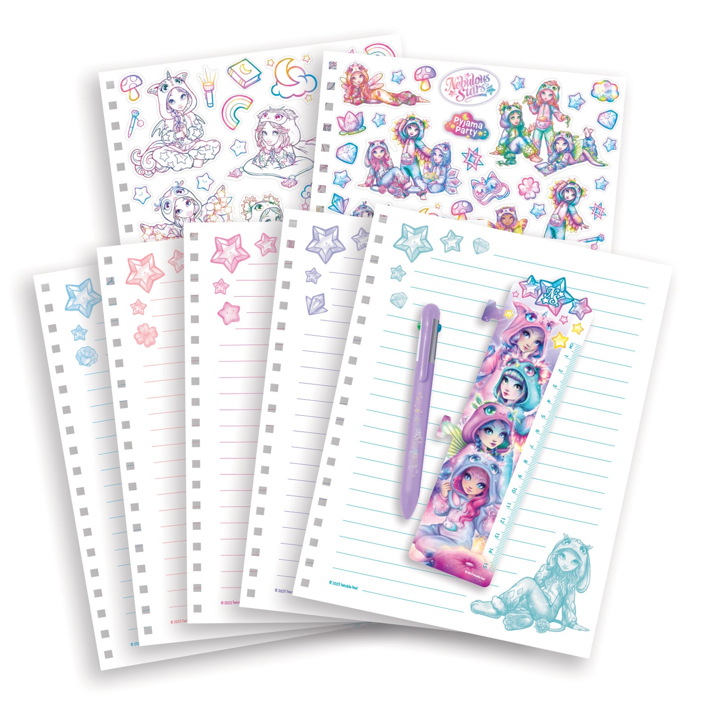 Spiral Notebook - Pyjama Party