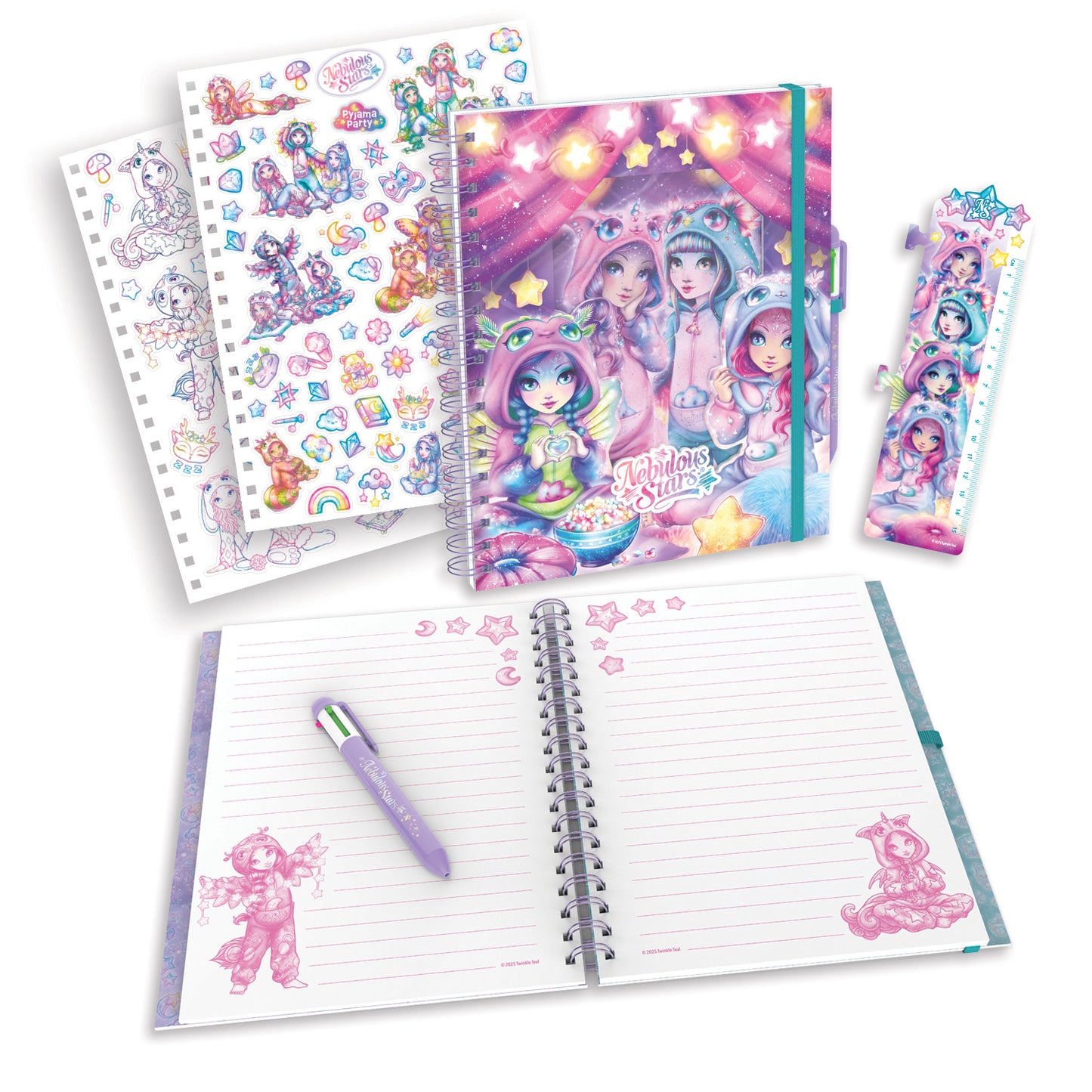Spiral Notebook - Pyjama Party