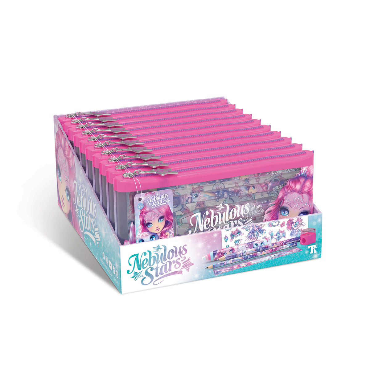 Stationery Set with a pencil case - Assortment (10)