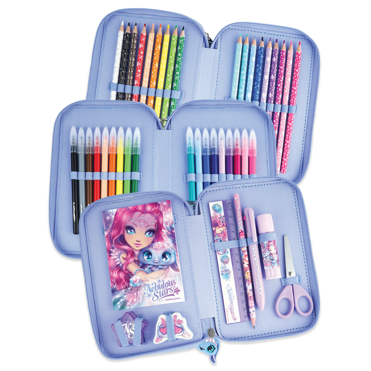 3-Tier Pencil Case  - Assortment (12)