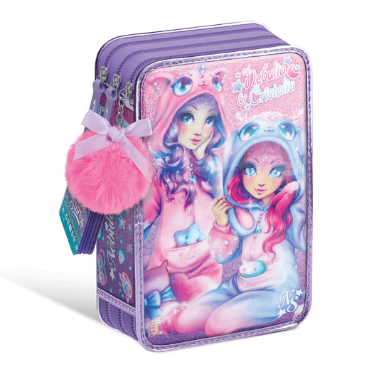 3-tier Pencil Case - Pyjama Party - Nebulia & Cristalia N.S.