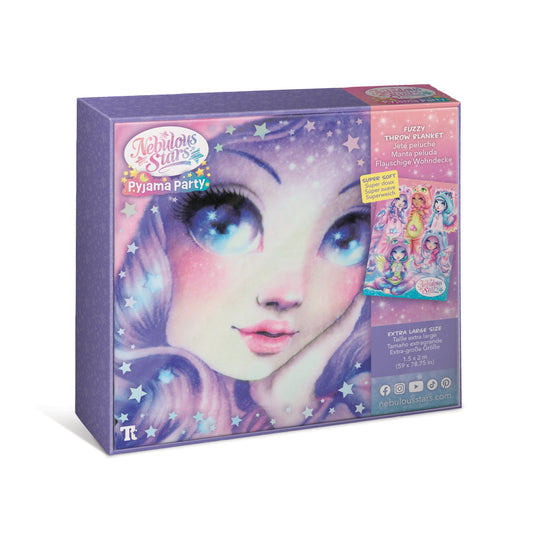 Fuzzy Throw Blanket - Pyjama Party - Case (6)