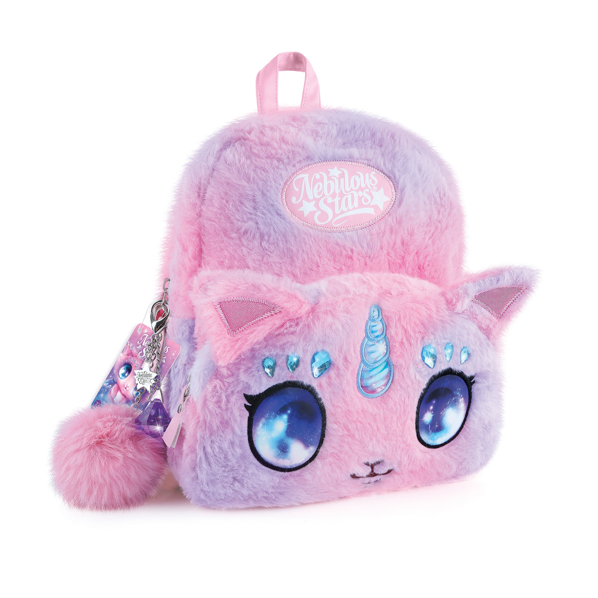 Fuzzy Backpack Purse - Stella N.S.
