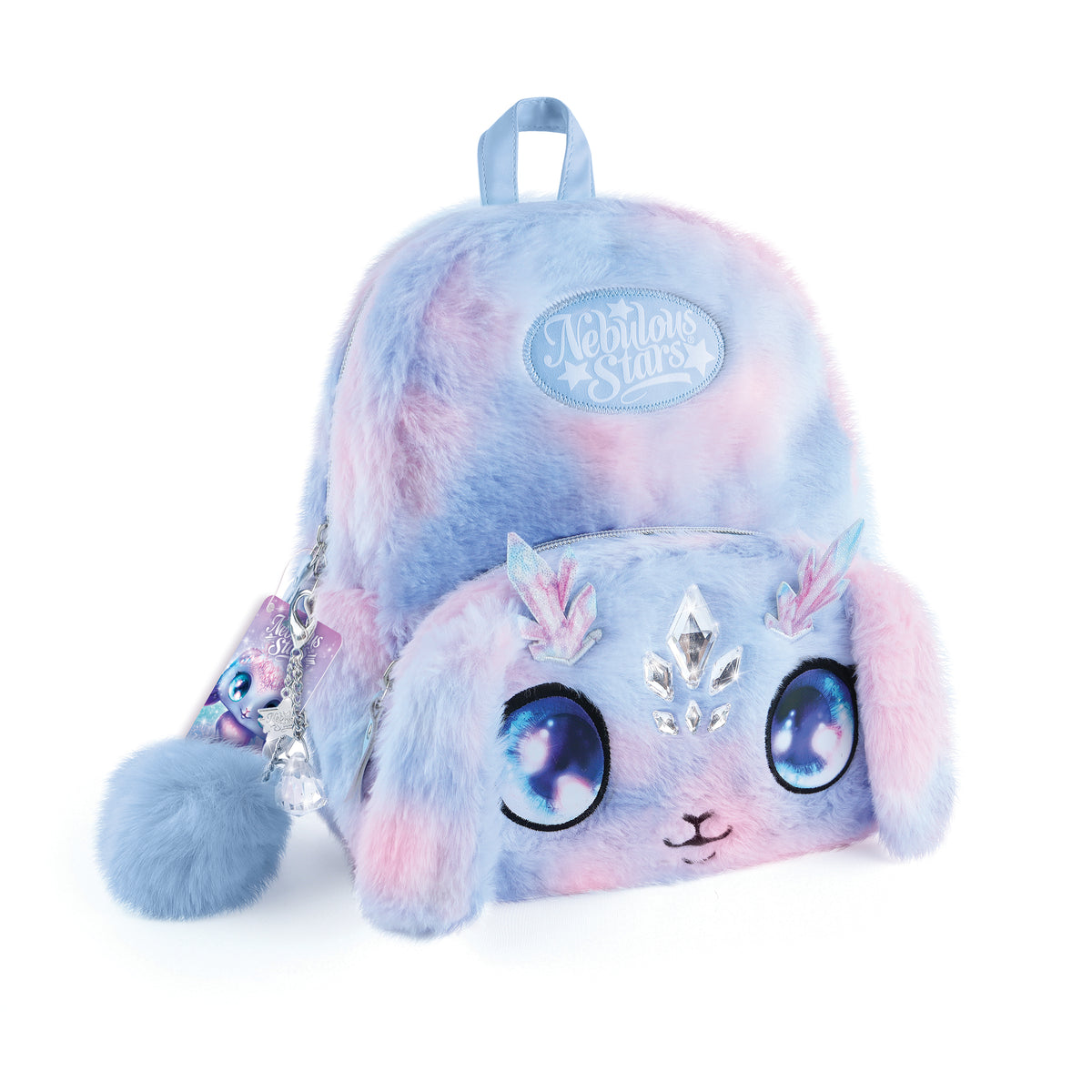 Fuzzy Backpack purse - Agatha