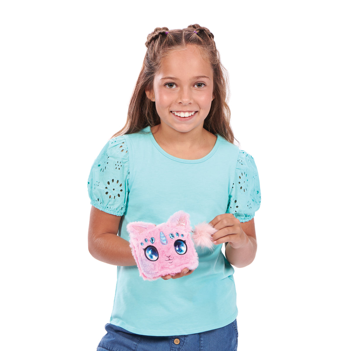Portefeuille peluche - Assortiment - N.S.