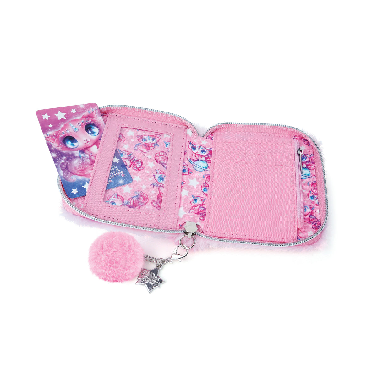 Portefeuille peluche - Assortiment - N.S.
