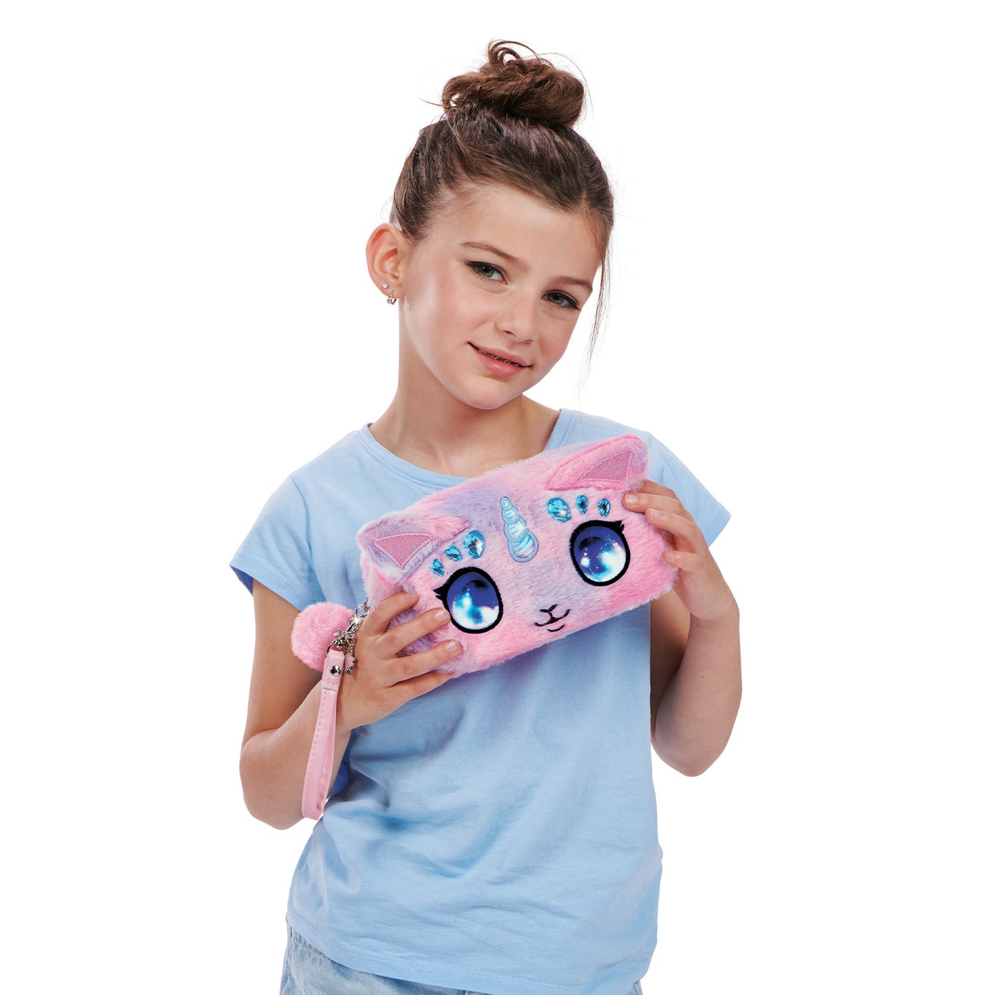 Fuzzy Beauty Bag / Pencil Case - Stella - Case (8)