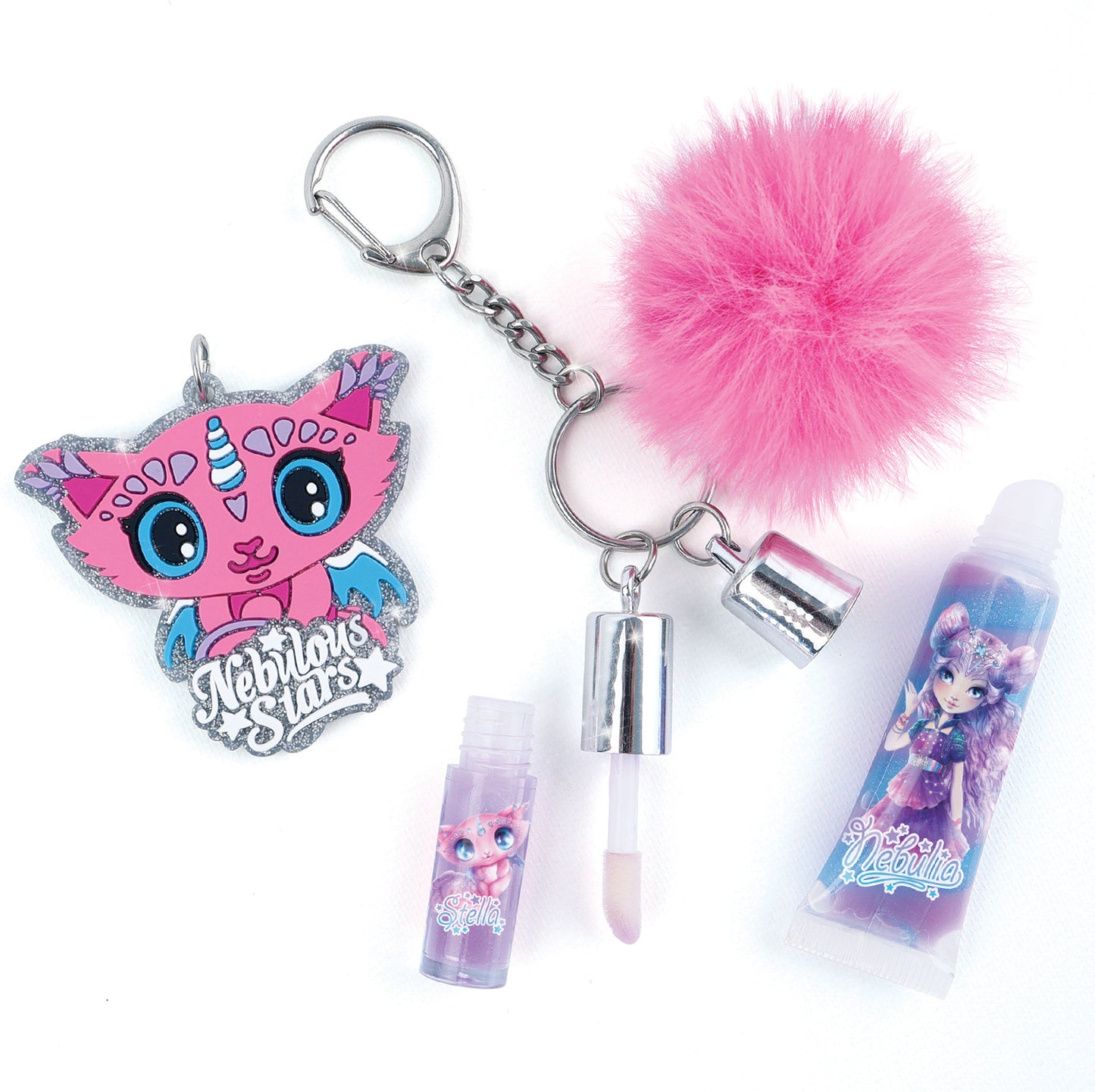 Porte-clé de brillants à lèvres (12/6ch)