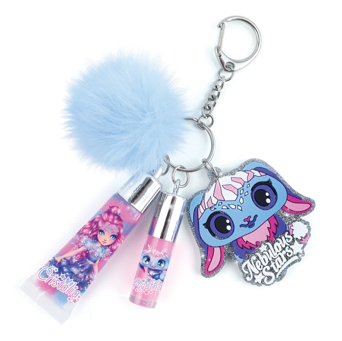 Porte-clé de brillants à lèvres (12/6ch)