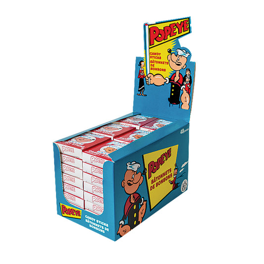 Popeye - bâtonnets de bonbon