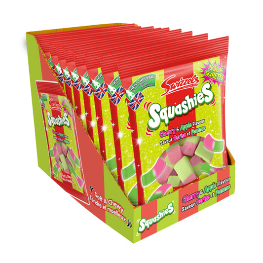 Squashies - saveur cerise sûre/pomme