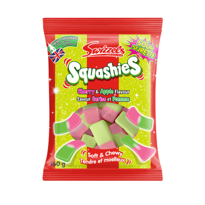 Squashies - saveur cerise sûre/pomme