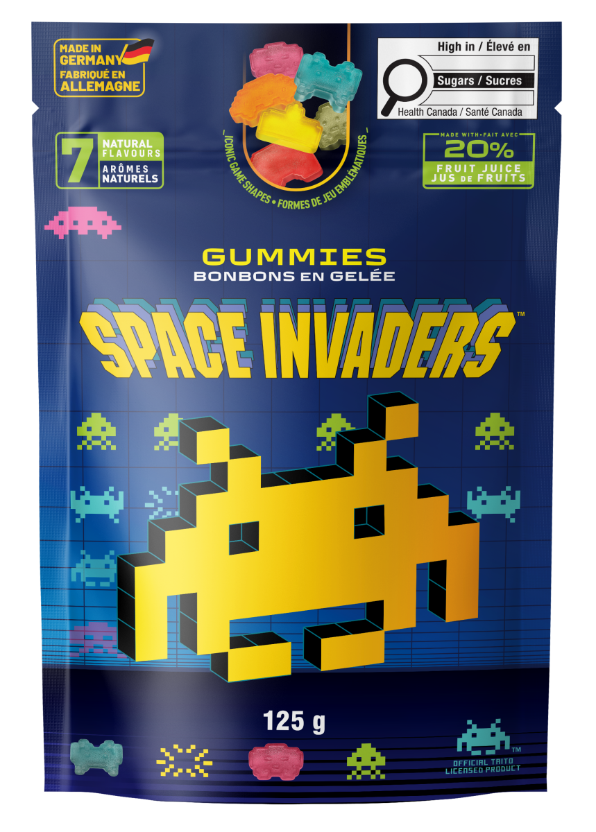 Space Invaders Gummies 125g