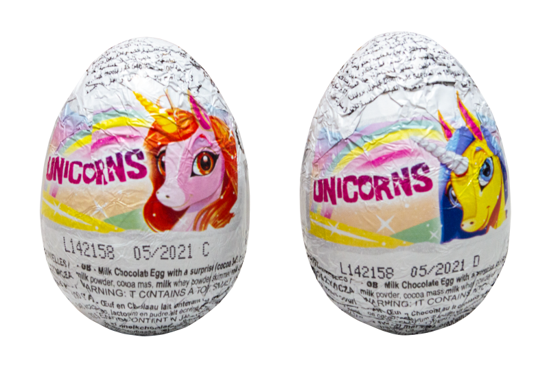 Chocolate egg Unicorns