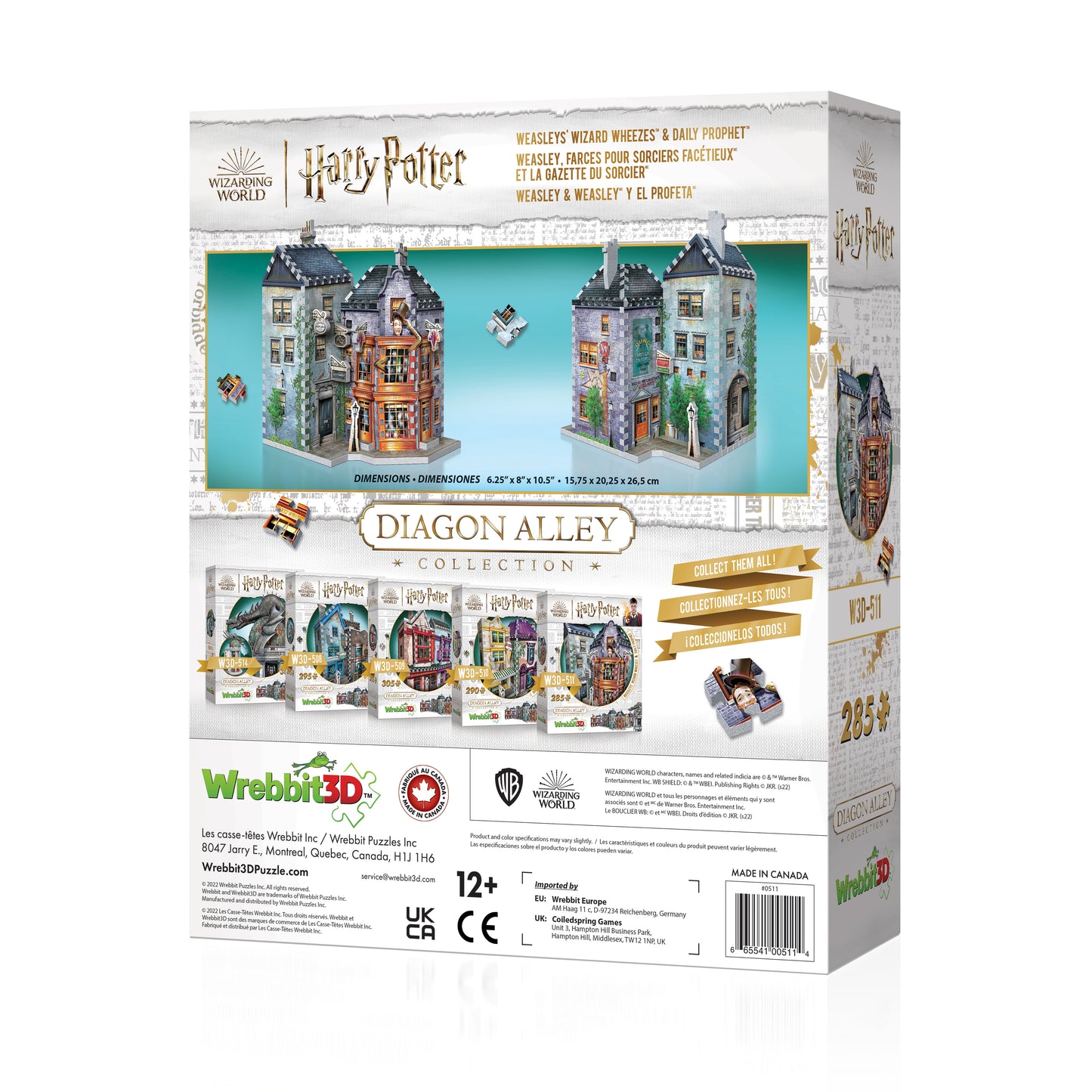 Diagon Alley Collection - Weasley's Wizard Wheezes and Daily Prophet