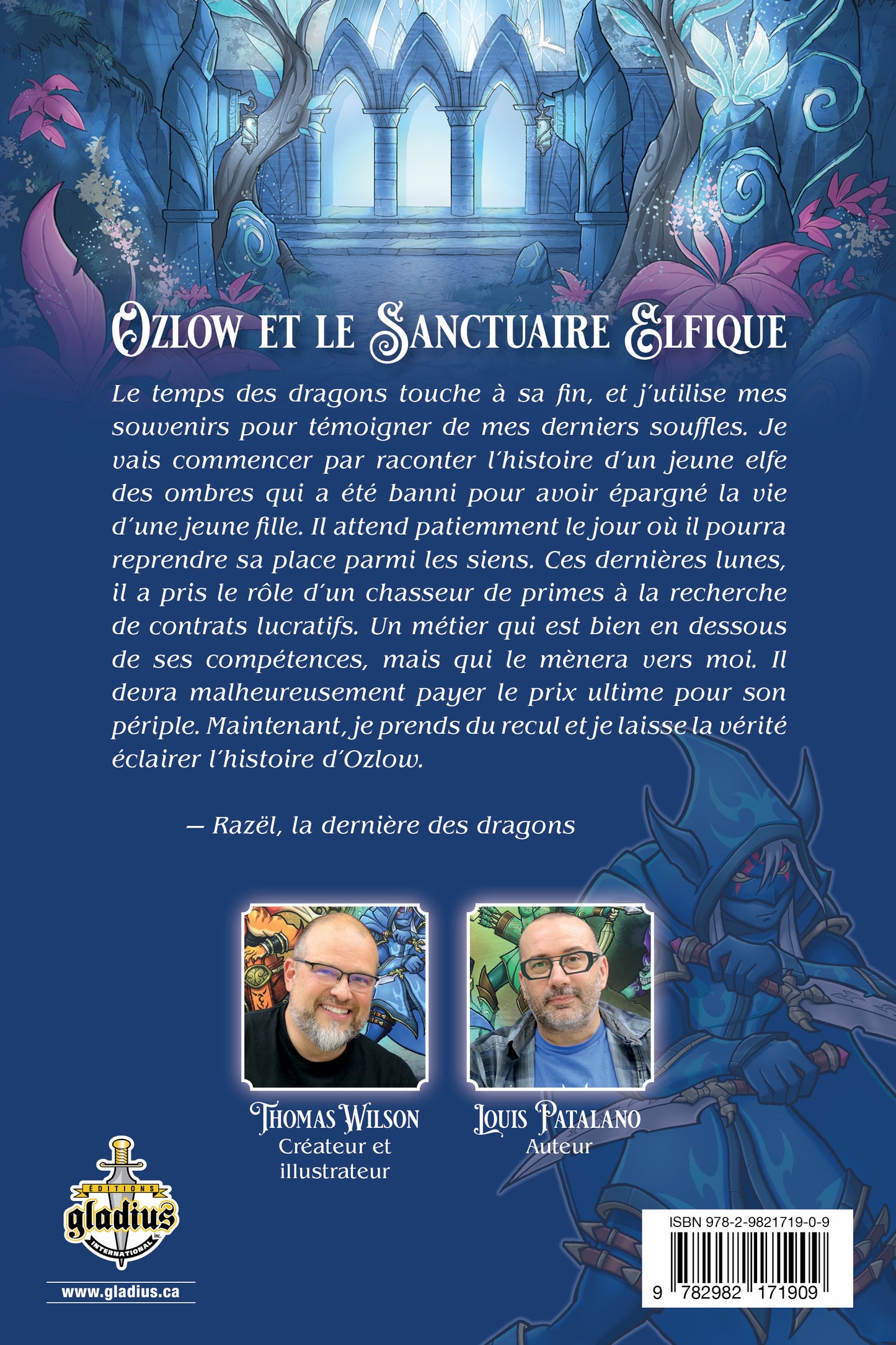 Roman HMD 1 - Ozlow et le Sanctuaire Elf