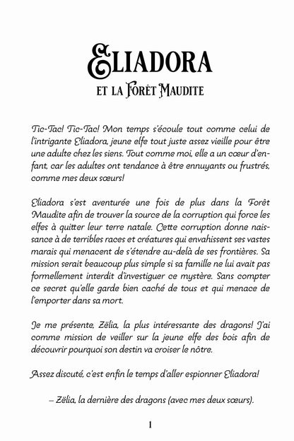 Roman HMD 2 - Eliadora et la Forêt Maudi