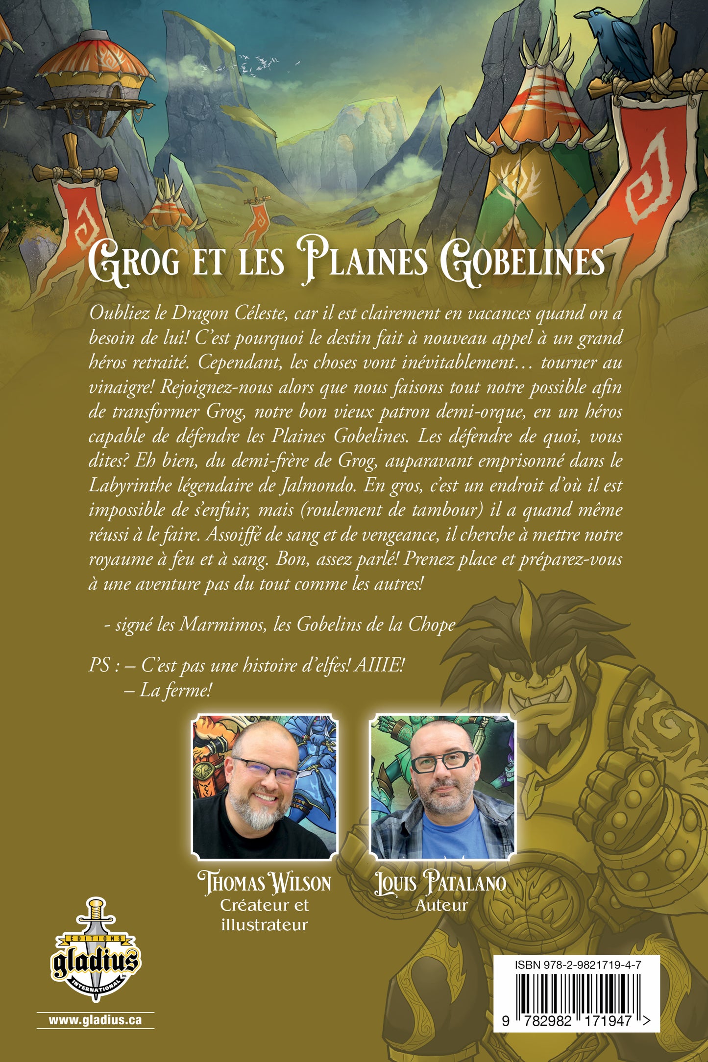 Roman HMD 3 - Grog et les plaines gobeli