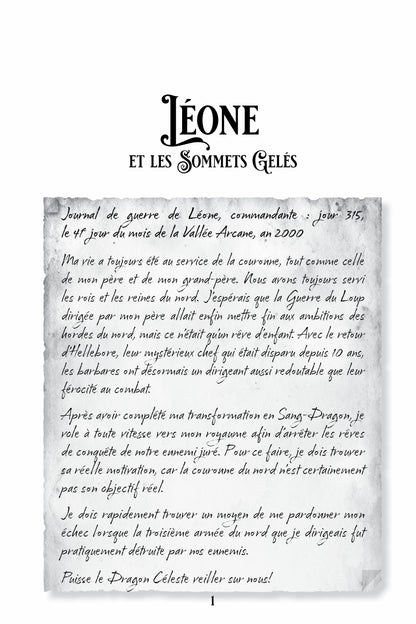 Héros du Mont Dragon - Léone et les Sommets Gelés