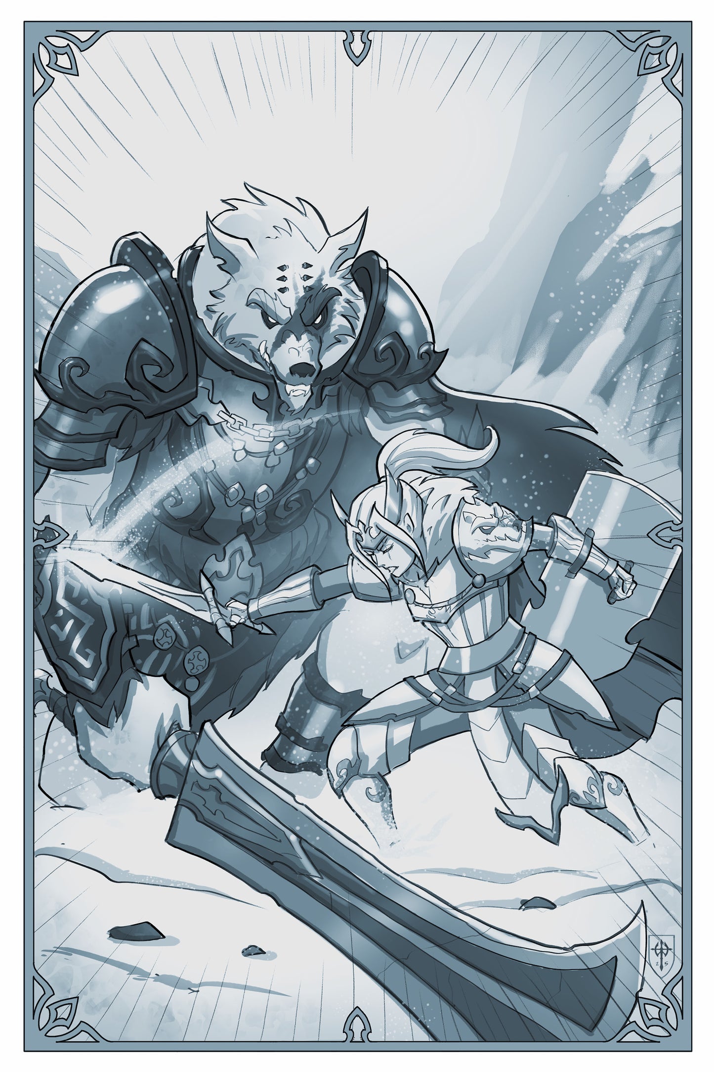 Héros du Mont Dragon - Léone et les Sommets Gelés