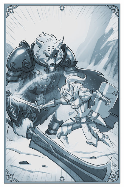 Héros du Mont Dragon - Léone et les Sommets Gelés