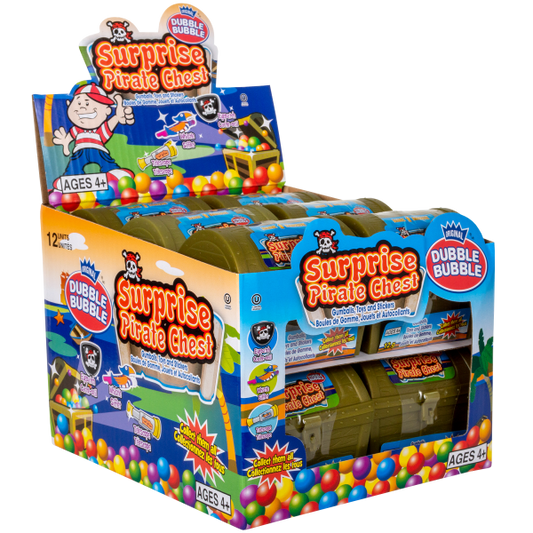 Dubble Bubble Surprise pirate chest