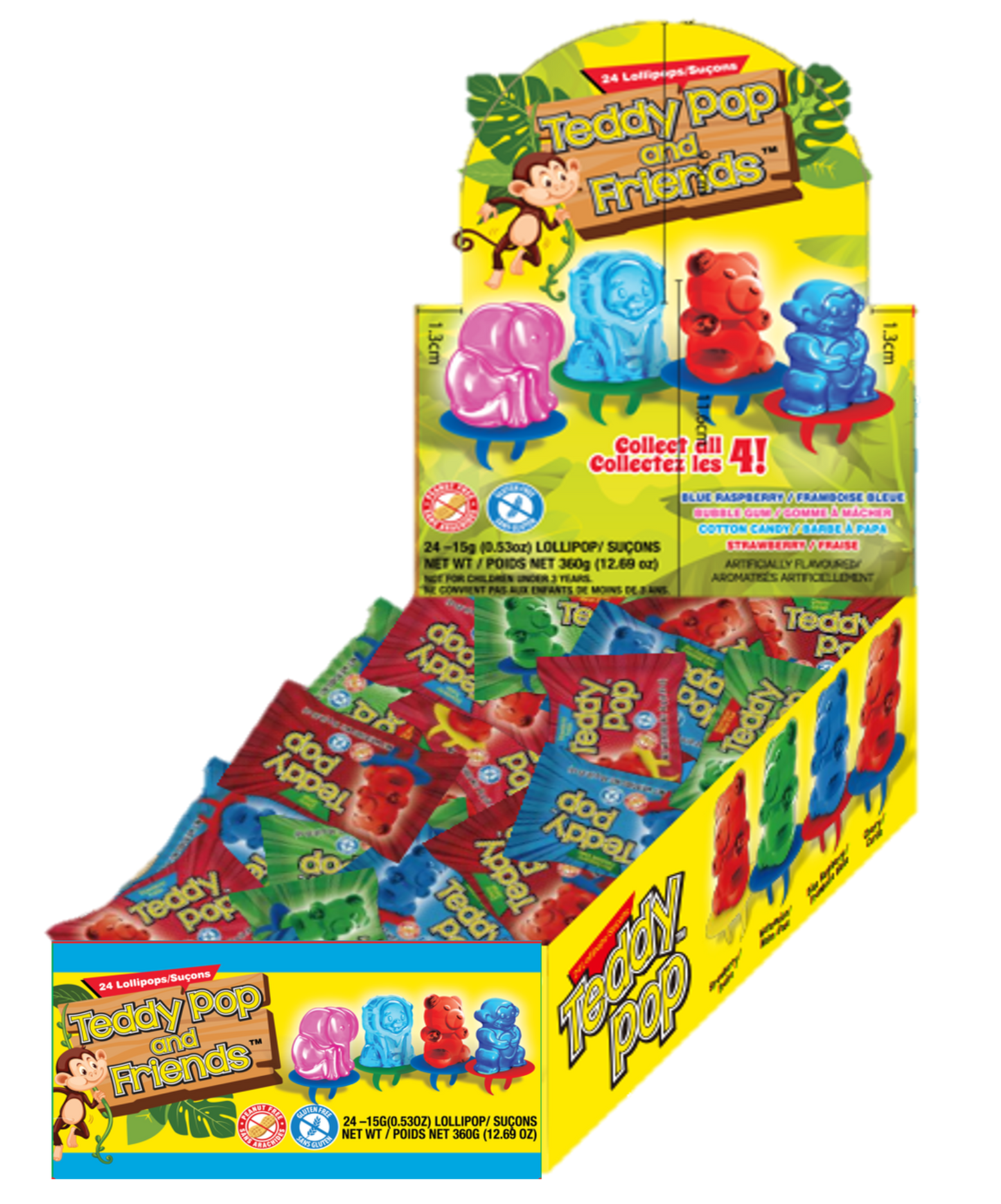 Teddy Pop & friends, suçons