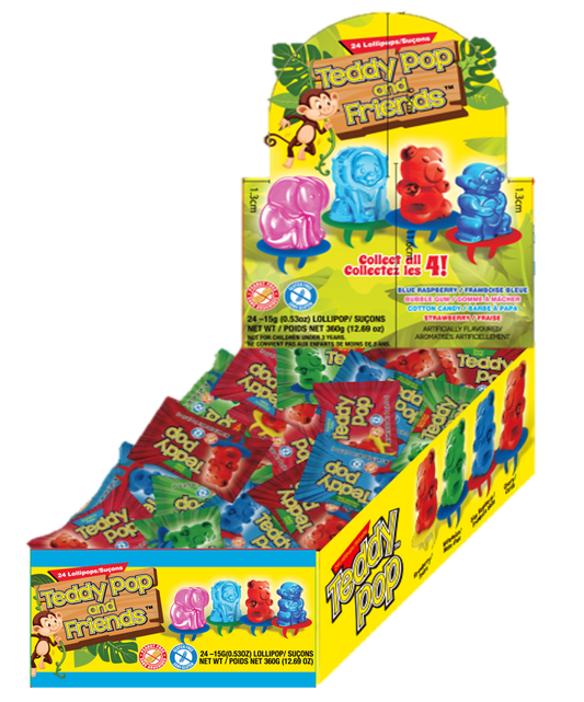 Teddy Pop & friends, suçons