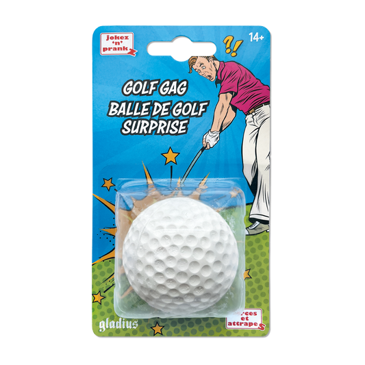 Balle de golf surprise