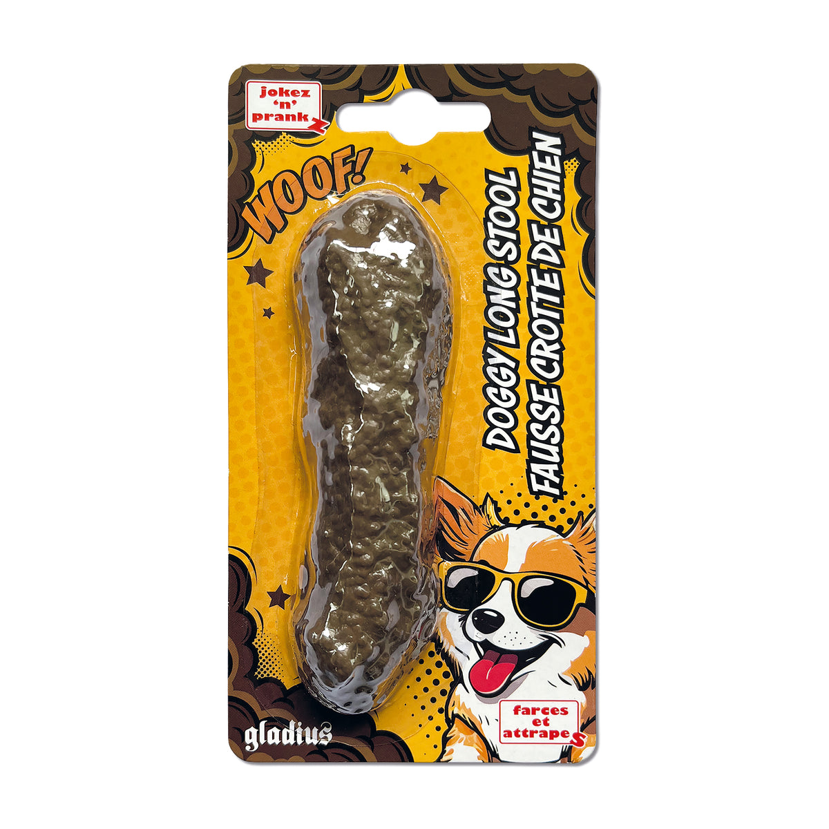 Lot De 6 Fausse Crotte Gluante Réaliste – Blague Collante En Plastique TPR – Farce Et Attrape Pour Enfants Et Adultes