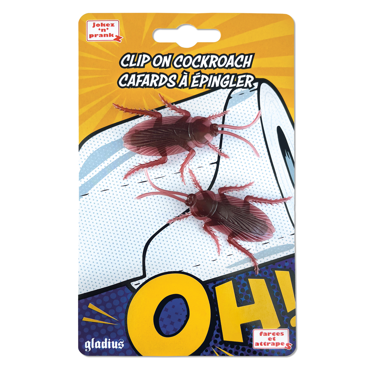 Cafards à épingler