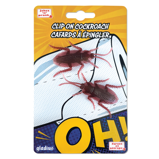 Clip on cockroach