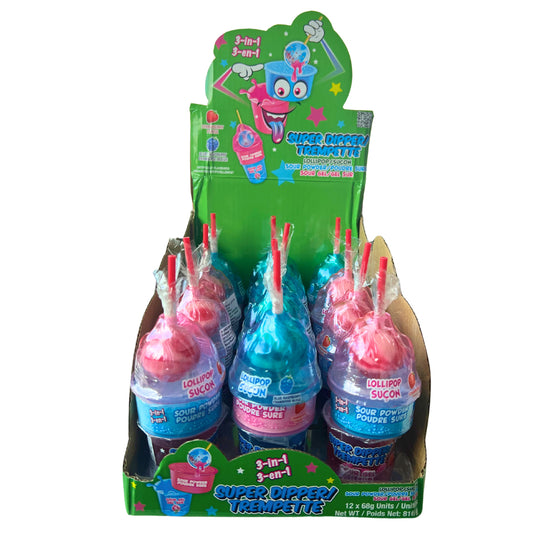 Super Dipper 3 in 1 Blue Raspberry & Strawberry