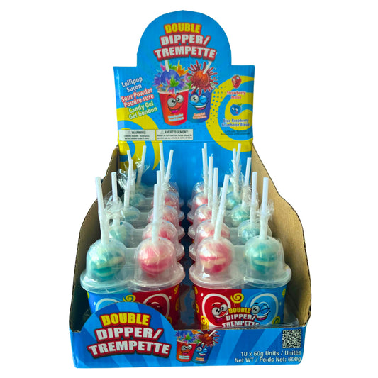 Double Dipper - Blue Raspberry & Strawberry