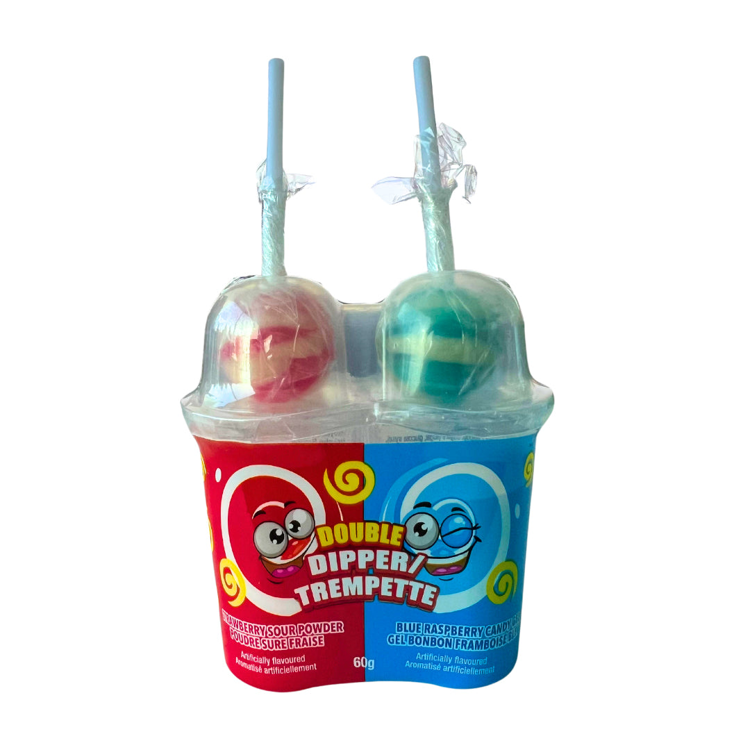 Double Dipper - Blue Raspberry & Strawberry