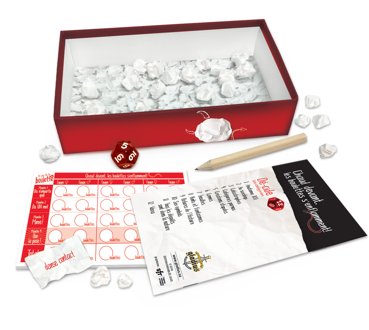 Le jeu de la boulette 18+ (FRENCH ONLY)